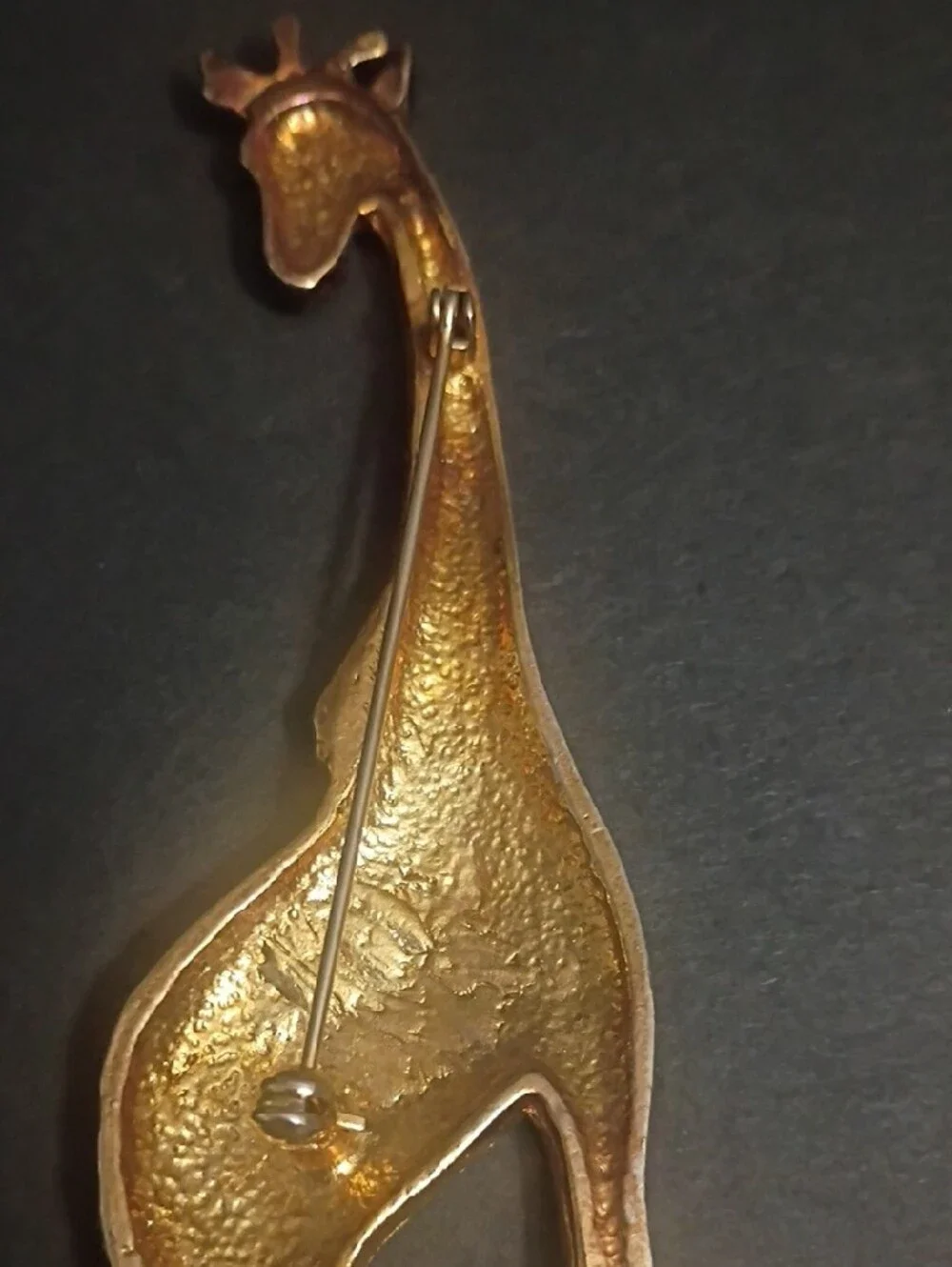 Vintage Giraffe Brooch Estate